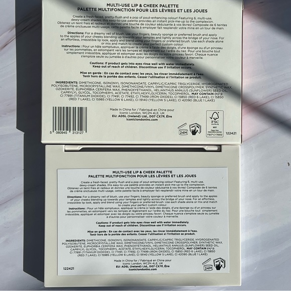 Iconic London Multi-Use Lip & Cheek Palette - Picture 4 of 4